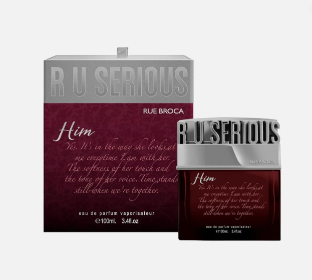 AFNAN RUE BROCA "R U SERIOUS" HIM 3.4 EDP SPRAY