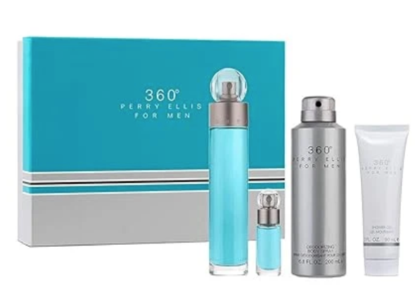 PERRY ELLIS 360 M 3.4EDT/3.0SG/6.0 DEO SPRAY/MINI