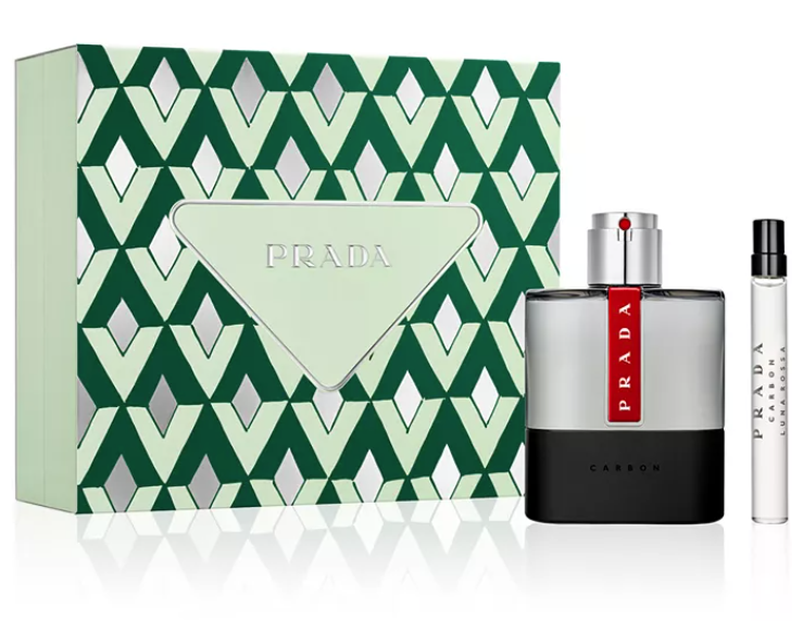PRADA LUNA ROSSA CARBON M 3.4 EDT SPRAY / 10 ML EDT MINI SPRAY