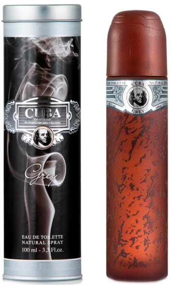 CUBA GREY M 3.4 EDT SPRAY