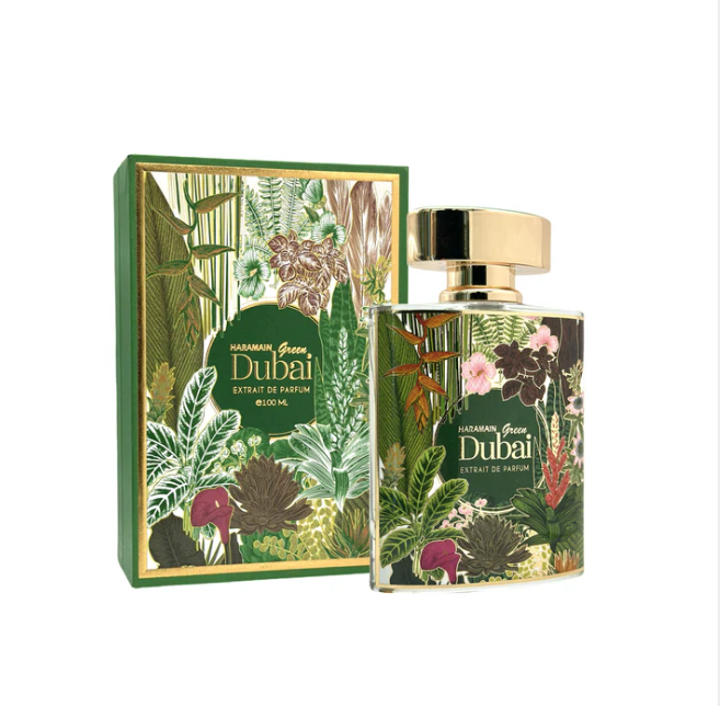 AL HARAMAIN GREEN DUBAI U 3.4 EXTRAIT DE PARFUM SPRAY