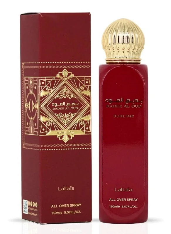 LATTAFA BADE'E AL OUD SUBLIME U 5.0 BODY SPRAY