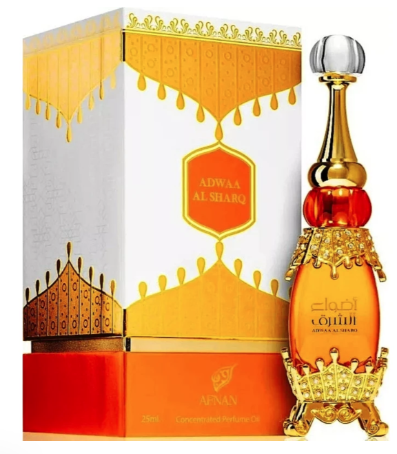 AFNAN ADWAA ALSHARQ U 25 ML CONCENTRATED PERFUME OIL