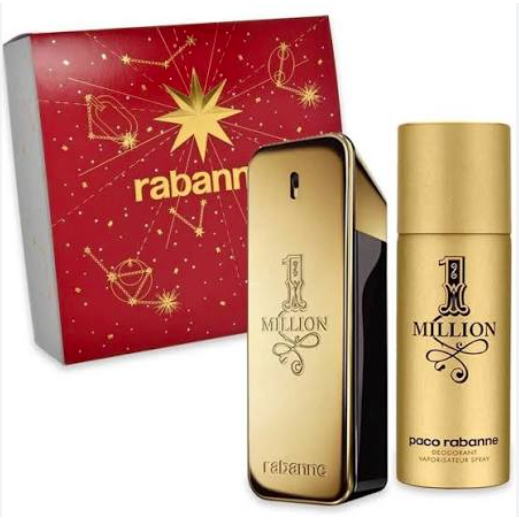 PACO RABANNE ONE MILLION M 3.4 EDT/5.0 DEO SPRAY