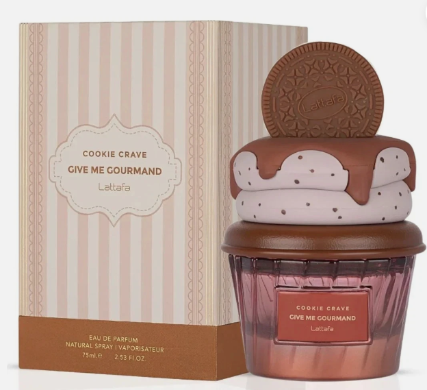 LATTAFA GIVE ME GOURMAND COOKIE CRAVE U 2.5 EDP SPRAY