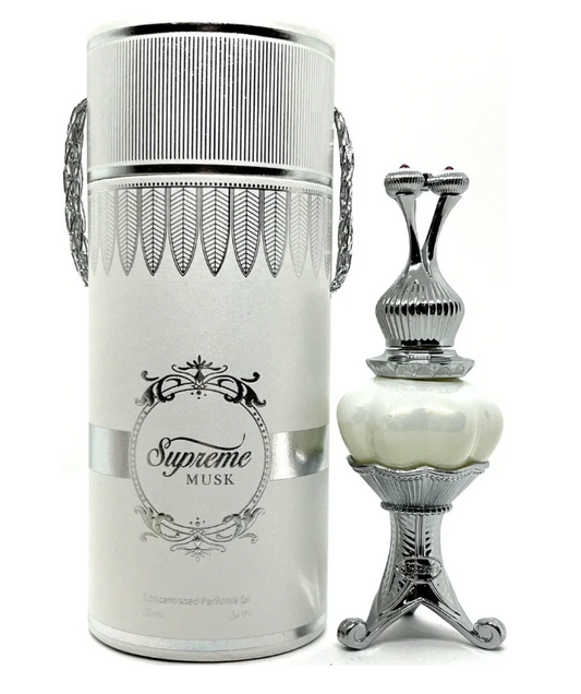 AFNAN SUPREME MUSK U 20 ML CONCENTRATED PERFUME OIL