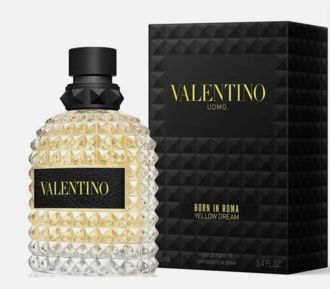 VALENTINO UOMO BORN IN ROMA YELLOW DREAM M 3.4 EDT SPRAY