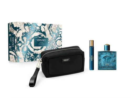 VERSACE EROS M 3.4EDT/10 ML EDT SPRAY MINI/POUCH
