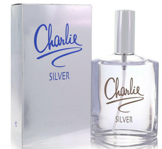 REVLON CHARLIE SILVER 3.4 EDT SPRAY