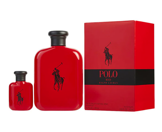 RALPH LAUREN POLO RED M 4.2 EDT SPRAY / 15ML EDT SPRAY