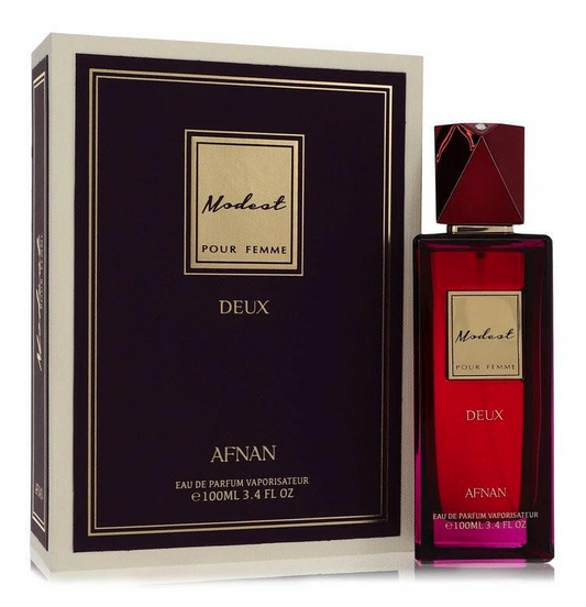 AFNAN MODEST DEUX POUR FEMME L 3.4 EDP SPRAY
