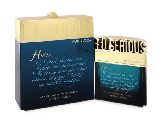 AFNAN RUE BROCA "R U SERIOUS" HER 3.4 EDP SPRAY