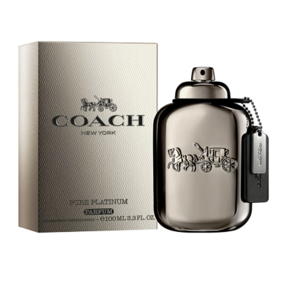 COACH NEW YORK PURE PLATINUM M 3.4 EDP SPRAY