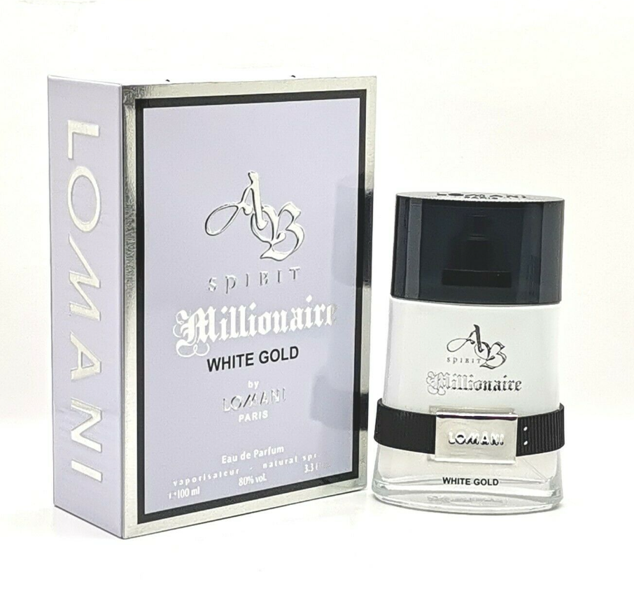 LOMANI AB SPIRIT MILLIONAIRE WHITE GOLD M 3.4 EDP SPRAY
*SPECIAL 19.95*