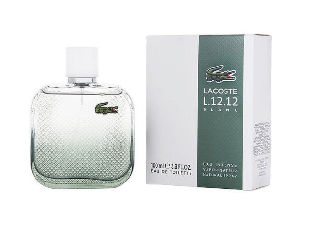 LACOSTE EAU DE LACOSTE L.12.12 BLANC INTENSE M 3.4 EDT SPRAY