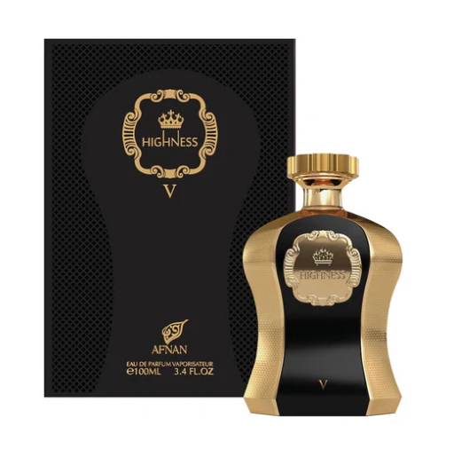 AFNAN HIGHNESS V HER L 3.4 EDP SPRAY (BLACK/GOLD)