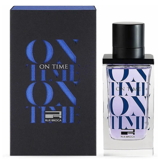 AFNAN RUE BROCA ON TIME BLUE U 3.4 EDP SPRAY