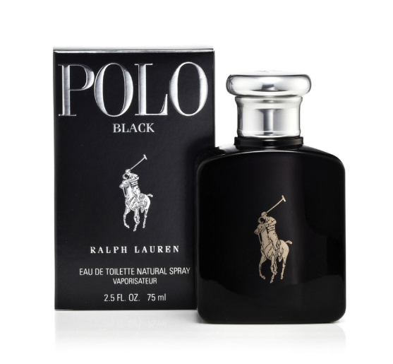 RALPH LAUREN POLO BLACK M 2.5 EDT SPRAY