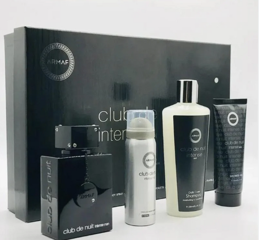 ARMAF CLUB DE NUIT INTENSE M 3.6EDT/3.4SG/8.4 SHAMPOO/1.7 DEO SPRAY