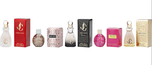 JIMMY CHOO L 4.5ML x 5PCS (JIMMY CHOO EDP/FLORAL/ L'EAU/FEVER/I WANT CHOO)