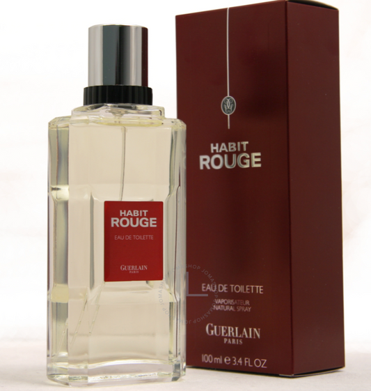 GUERLAIN HABIT ROUGE M 3.4 EDT SPRAY