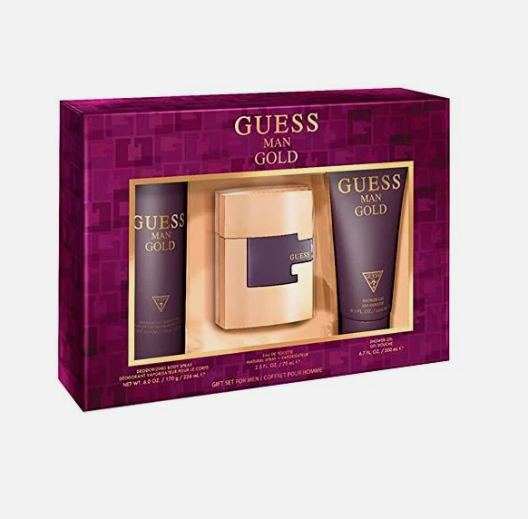 GUESS GOLD M 2.5EDT/6.7SG/6.0 DEO SPRAY