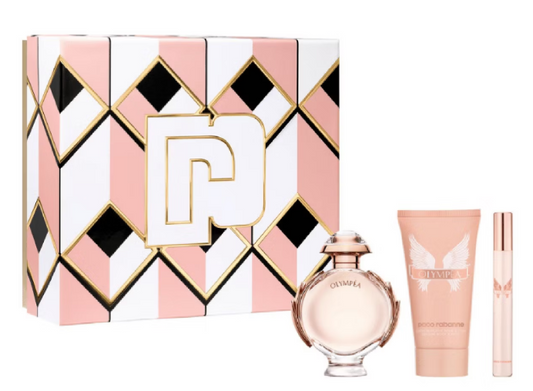 PACO RABANNE OLYMPEA L 1.7 EDP SPRAY / 2.5 BODY LOTION **METAL BOX