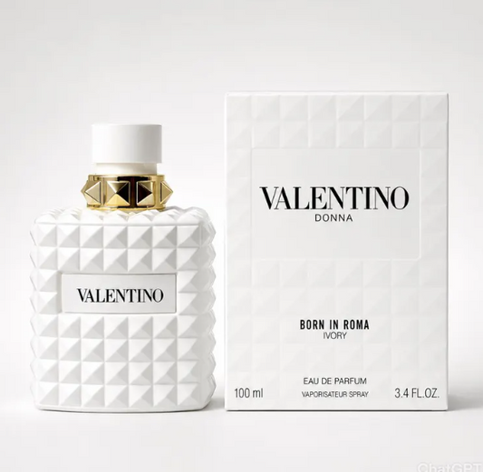 VALENTINO DONNA BORN IN ROMA IVORY L 3.4 EDP SPRAY