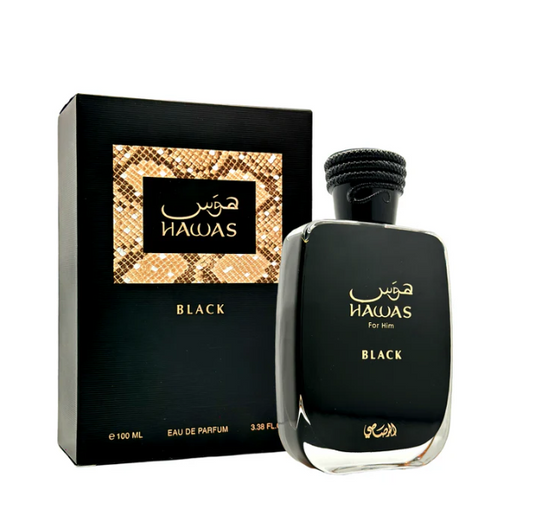 RASASI HAWAS BLACK M 3.4 EDP SPRAY