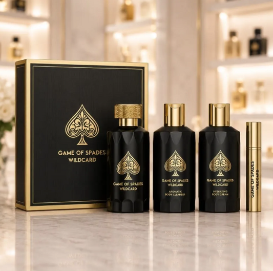 JO MILANO GAME OF SPADES U 3.4 PARFUM/6.8BL/6.8SG/8ML PARFUM MINI SPRAY