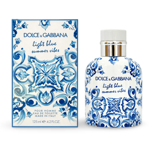 DOLCE & GABBANA LIGHT BLUE SUMMER VIBES M 4.2 EDT SPRAY