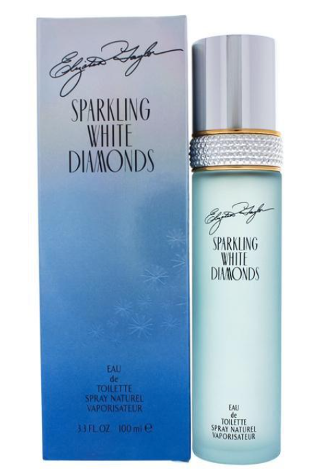 ELIZABETH TAYLOR SPARKLING WHITE DIAMONDS L 3.4 EDT SPRAY