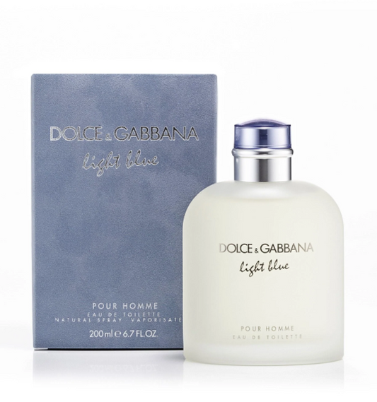 DOLCE & GABBANA LIGHT BLUE M 6.7 EDT SPRAY